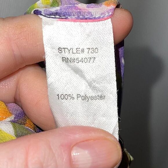 Cabi Style #730 Petal Chiffon Wrap Tank - Picture 6 of 7